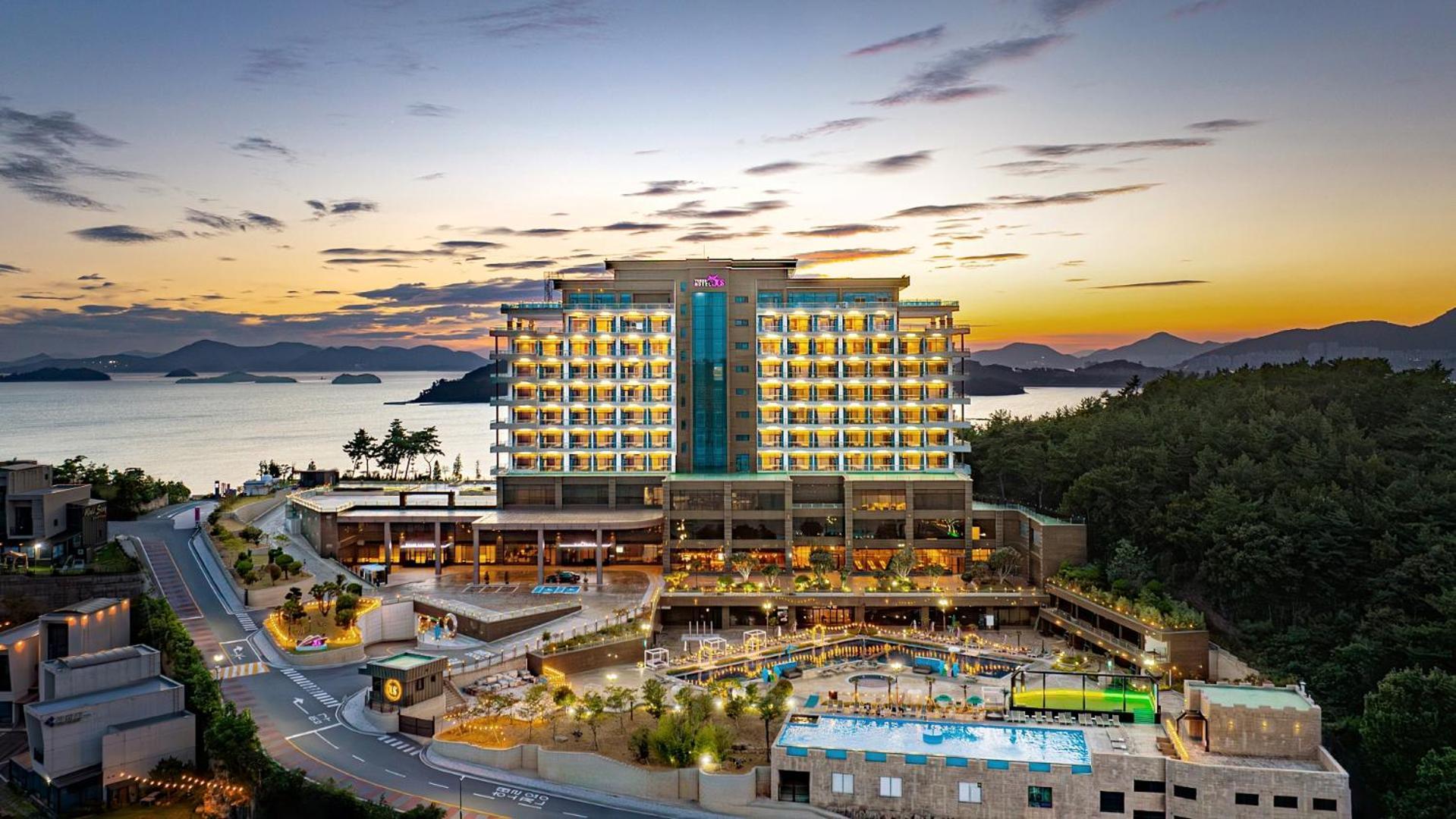 Hotel Jcs Yeosu Exterior foto